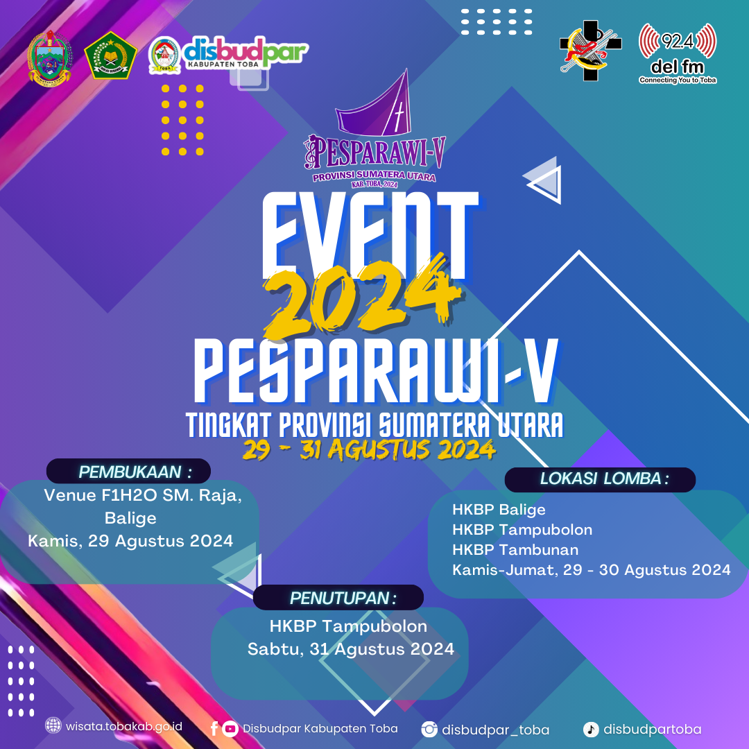 Event 2024 Pesparawi-V Tingkat Provinsi Sumatera Utara