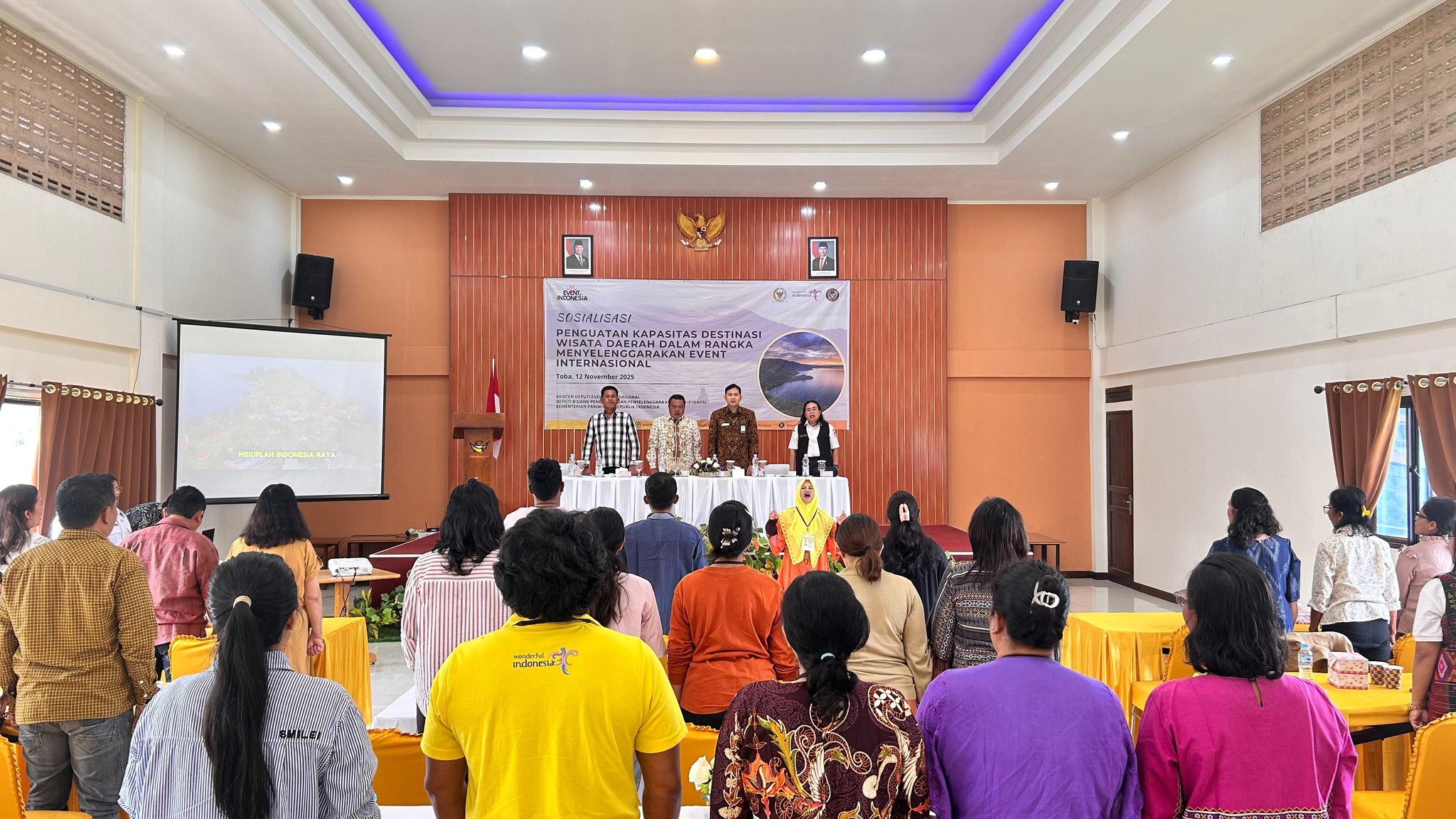 Kemenparekraf Gelar Sosialisasi Penguatan Kapasitas Destinasi Wisata Di Kabupaten Toba